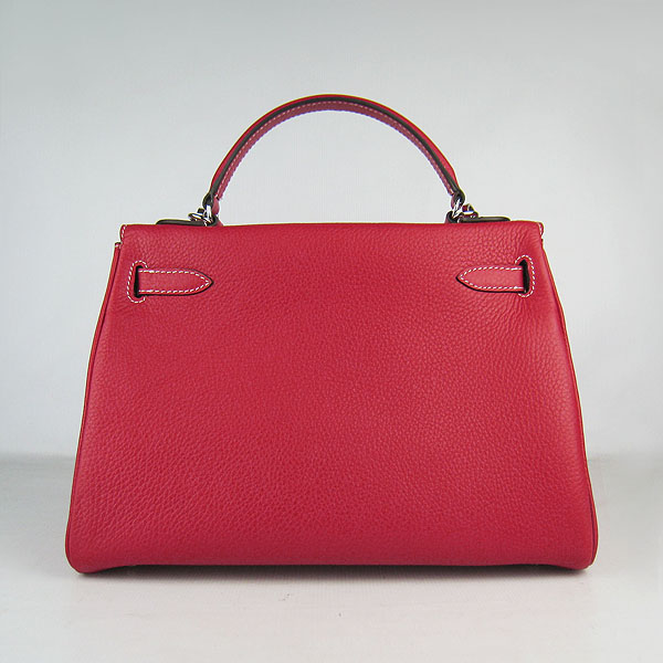 7A Replica Hermes Kelly 32cm Togo Leather Bag Red 6108 - Click Image to Close